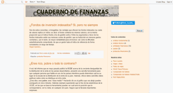 Desktop Screenshot of cdfinanzas.blogspot.com