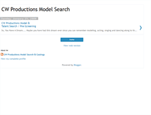 Tablet Screenshot of cwproductionsexpo.blogspot.com