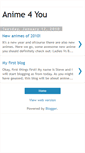 Mobile Screenshot of anime4you-bluedingo.blogspot.com