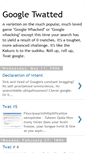 Mobile Screenshot of googletwatted.blogspot.com