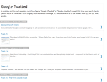 Tablet Screenshot of googletwatted.blogspot.com