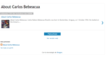 Tablet Screenshot of bebeacuacarlos.blogspot.com