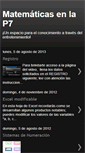 Mobile Screenshot of matematicasenlap7.blogspot.com