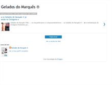 Tablet Screenshot of geladosdomarques.blogspot.com