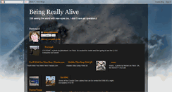 Desktop Screenshot of beingreallyalive.blogspot.com