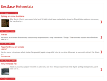 Tablet Screenshot of eestlasehelveetsia.blogspot.com