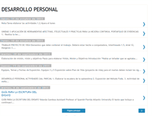 Tablet Screenshot of desarrollopersonalfer.blogspot.com