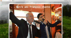 Desktop Screenshot of francoischante.blogspot.com