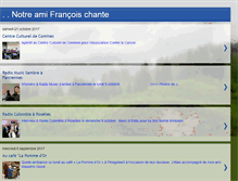 Tablet Screenshot of francoischante.blogspot.com