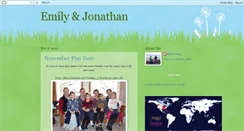 Desktop Screenshot of emily-jonathan.blogspot.com