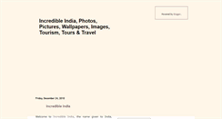 Desktop Screenshot of incredibleindiapictures.blogspot.com