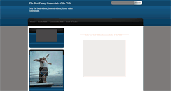 Desktop Screenshot of funnycomercials.blogspot.com