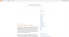 Desktop Screenshot of noisefilter.blogspot.com