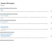 Tablet Screenshot of jameshirvisaari.blogspot.com