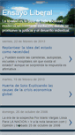 Mobile Screenshot of ensayoliberal.blogspot.com