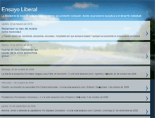 Tablet Screenshot of ensayoliberal.blogspot.com