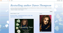 Desktop Screenshot of dawnthompsonauthor.blogspot.com