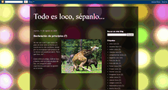 Desktop Screenshot of peroqueloco.blogspot.com