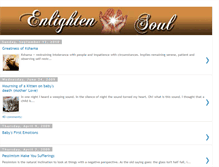 Tablet Screenshot of enlightensoul.blogspot.com