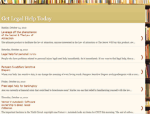 Tablet Screenshot of getlegalhelptoday.blogspot.com