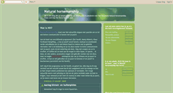 Desktop Screenshot of naturalhorse-man-ship.blogspot.com