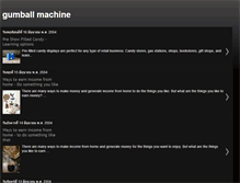 Tablet Screenshot of gumballmachinestand.blogspot.com