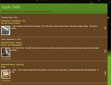 Tablet Screenshot of falling-apples.blogspot.com