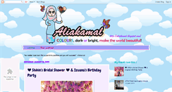 Desktop Screenshot of aliakamal.blogspot.com