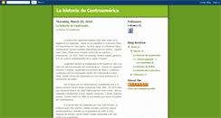 Desktop Screenshot of histcentroamerica.blogspot.com