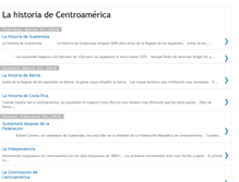 Tablet Screenshot of histcentroamerica.blogspot.com