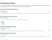 Tablet Screenshot of elmundodedelta.blogspot.com