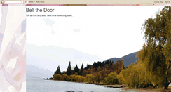 Desktop Screenshot of bellthedoor.blogspot.com
