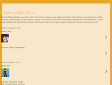 Tablet Screenshot of celebritydailyphoto.blogspot.com