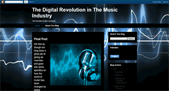 Desktop Screenshot of digitalmusicrev.blogspot.com