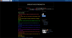 Desktop Screenshot of creativestrength-katherine.blogspot.com