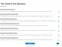 Tablet Screenshot of childofthedarkness.blogspot.com