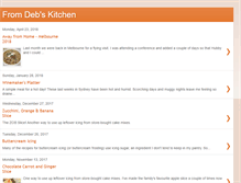 Tablet Screenshot of fromdebskitchen.blogspot.com