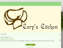 Tablet Screenshot of coryscitchen.blogspot.com