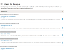 Tablet Screenshot of en-clase-de-lengua.blogspot.com