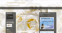 Desktop Screenshot of casamentoaoluar.blogspot.com