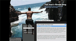 Desktop Screenshot of mens-fitness-blog.blogspot.com