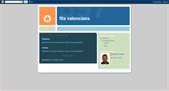 Desktop Screenshot of filavalencians.blogspot.com