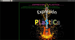 Desktop Screenshot of expresionplasticamusic.blogspot.com