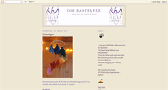 Desktop Screenshot of diebastelfee.blogspot.com