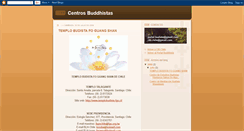 Desktop Screenshot of centrosbudistas.blogspot.com