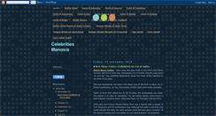 Desktop Screenshot of celebritiesmanusia.blogspot.com