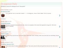 Tablet Screenshot of divinipotent.blogspot.com