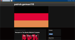Desktop Screenshot of patrickgerman110.blogspot.com