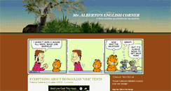 Desktop Screenshot of mralbertosenglishcorner.blogspot.com