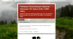 Desktop Screenshot of khzainularifin.blogspot.com